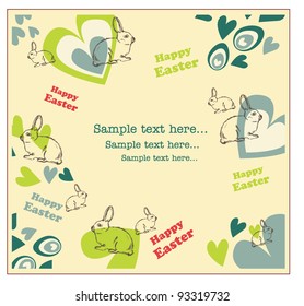 easter card or background