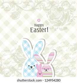Tarjeta de Pascua con espacio de copia