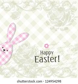 Easter card with copy space