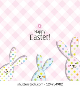 Easter card with copy space