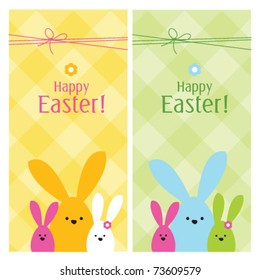 Easter card with copy space