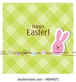 Easter card with copy space