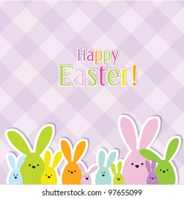 Easter card with copy space