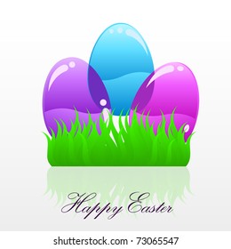 Easter card - holiday logo