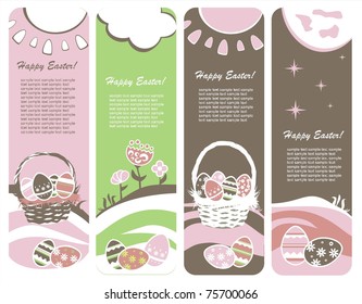 Easter card template