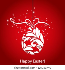 Easter card Vector illustration