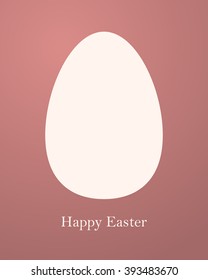Easter Card, Vector Illustration. 