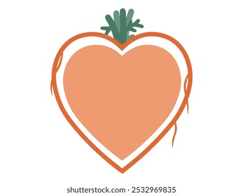 Fundo do Quadro da Borda da Cenoura de Páscoa