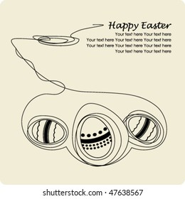 Easter cartoon