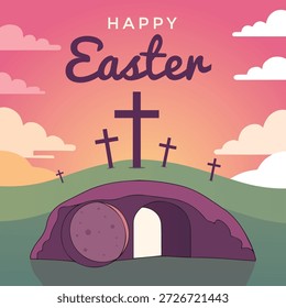 celebração de páscoa boa sexta-feira post