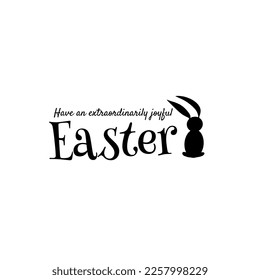 Easter celebration handwritten lettring phrase in various languages. Vector illustration set isolated on white. Translation: Happy Easter.