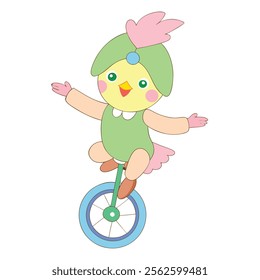Easter Celebration Vector Illustrations | Festive Graphics on White Background