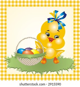 easter chick