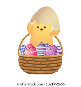 easter chicken cartoon