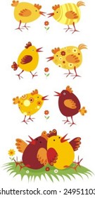 easter chickens