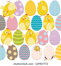 Easter Chicks and Sweet Easter Eggs