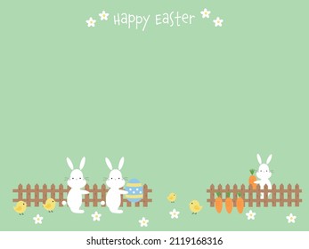 Easter clip art for background.