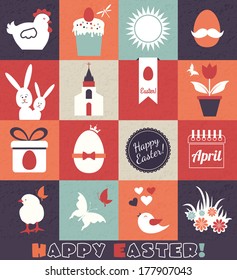 Easter collage set