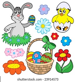 Easter collection 01 - vector illustration.