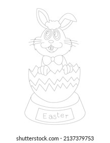 Easter Coloring Book page for children