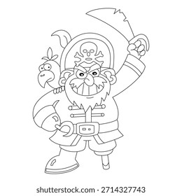 Dibujo para colorear de Pascua con un conejo lindo con huevos decorativos en línea blanca y negra limpia, perfecto para niños y adultos, esta página para colorear imprimible es ideal para actividades de Pascua, colorear 
