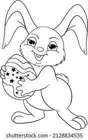 Easter Coloring Page For kids 