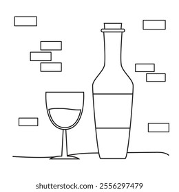 Easter coloring page for kids
