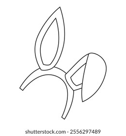 Easter coloring page for kids