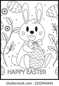 Páginas De Colores De Pascua Para Niños