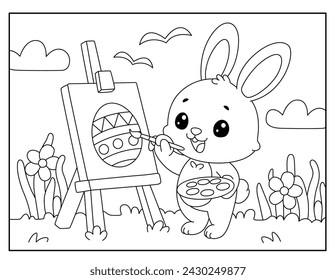 Easter Coloring Pages for Kids