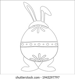 Easter Coloring Pages for Kids! Easter Bunny Egg, Easter Basket, Easter Activities for Kids.