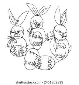  Easter coloring pages for kids featuring bunnies, eggs, and flowers. Perfect for creative and fun holiday activities at home