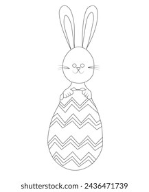 Easter colouring Page For Kids