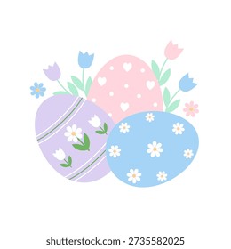 Composición Pascua con tres