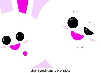 Easter concept background with copy space. Holiday concept with place for text inscription. Template for banner, card, poster. Vector EPS10 illustration