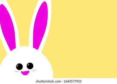 Easter concept background with copy space. Holiday concept with place for text inscription. Template for banner, card, poster. Vector EPS10 illustration