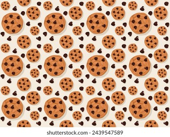 easter cookies white day vector cartoon icon dessert breakfast illustration wallpaper sweet biscuit