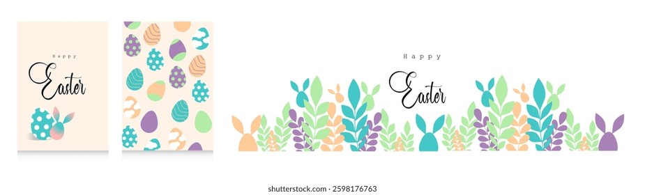 Easter Cover. Festive cover Happy Easter