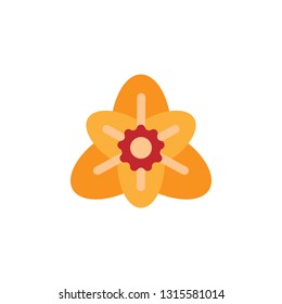 Easter, daffodil icon. Element of color easter illustration. Premium quality graphic design icon. Signs and symbols collection icon for websites, web design