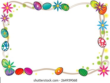 Easter Day border