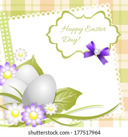 Easter day card or background