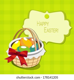 Easter day card or background