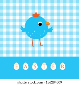 easter day chicken card