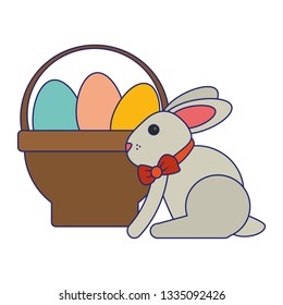 Easter day cute cartoons