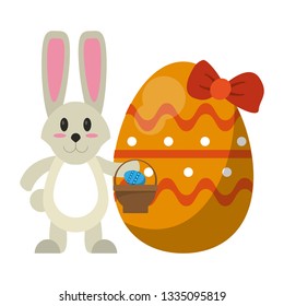 Easter day cute cartoons