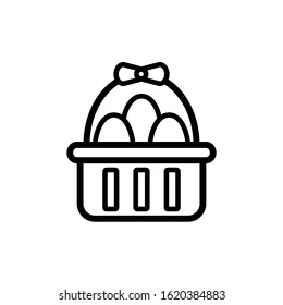 easter day eggs icon design vector template 
