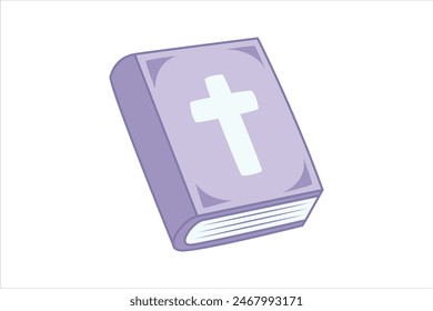 Easter Day Flat Sticker Design