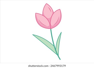 Easter Day Flat Sticker Design