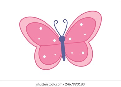 Easter Day Flat Sticker Design