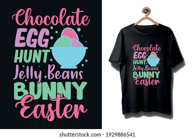 Easter day funny t-shirt design, Easter day colorful trendy shirt design
